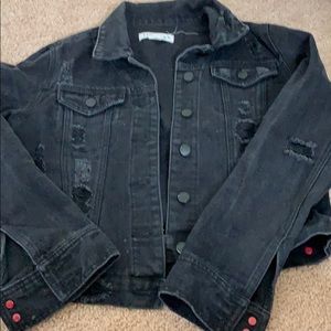 Black Jean Jacket